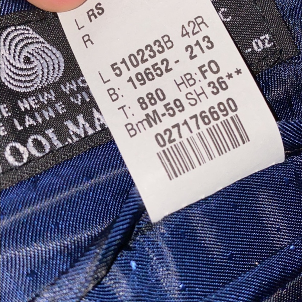 men’s Calvin Klein suit jacket